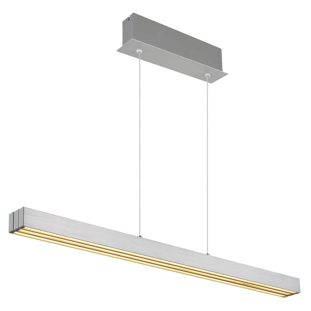 Design-Pendelleuchte Ethan 150cm gebürstet Globo 9007371474233