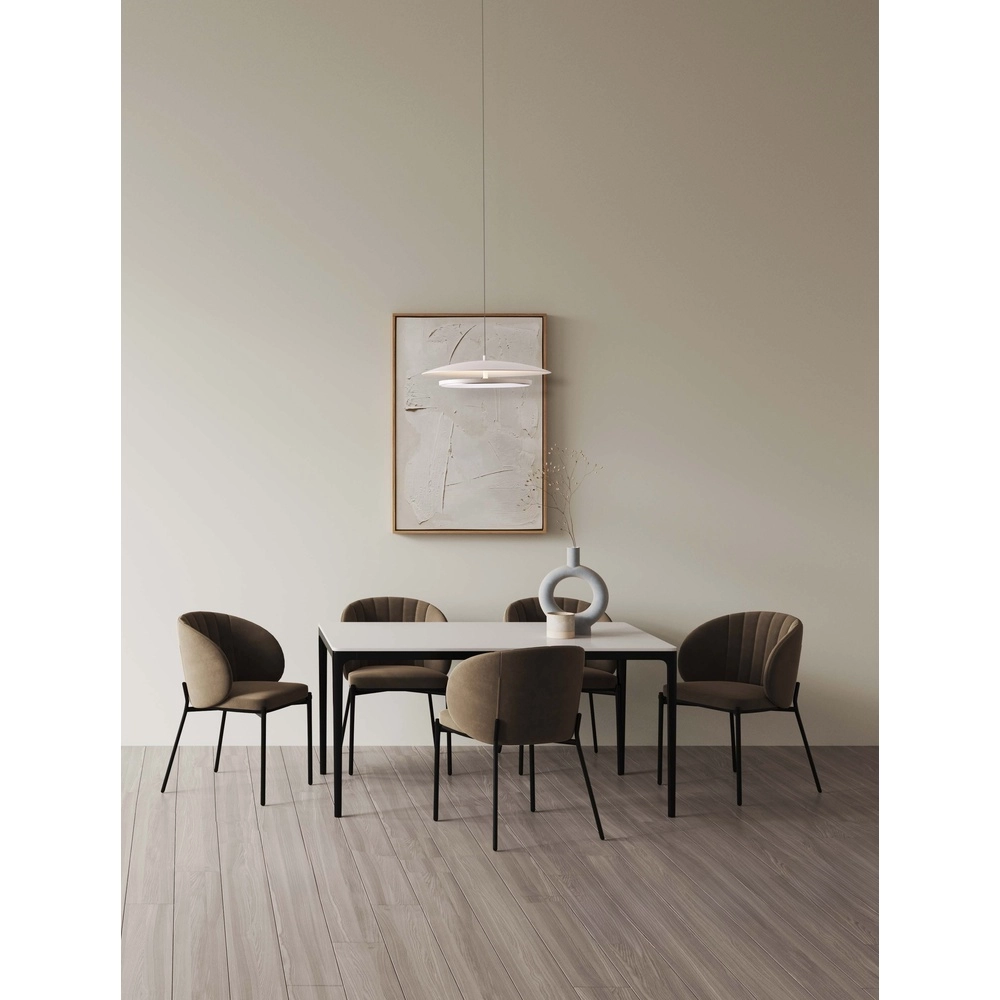 Design-Pendelleuchte Olos weiß Ø 35cm Lyora 5212017456991