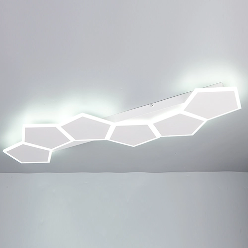 Einzigartige Deckenlampe Zaya M weiß Trio 4017807682991