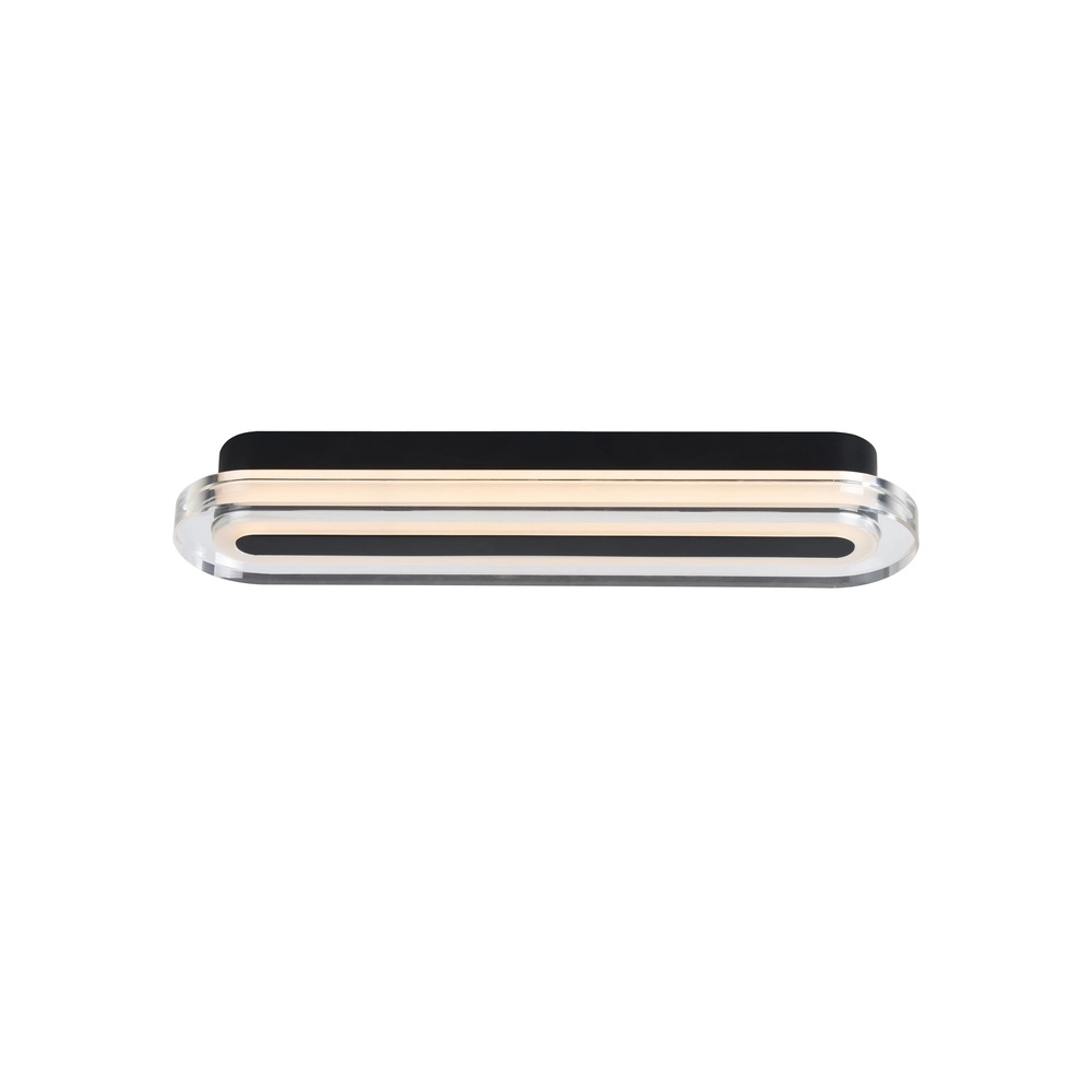 Wandlampe im Badezimmer Cavara  LED – Schwarz