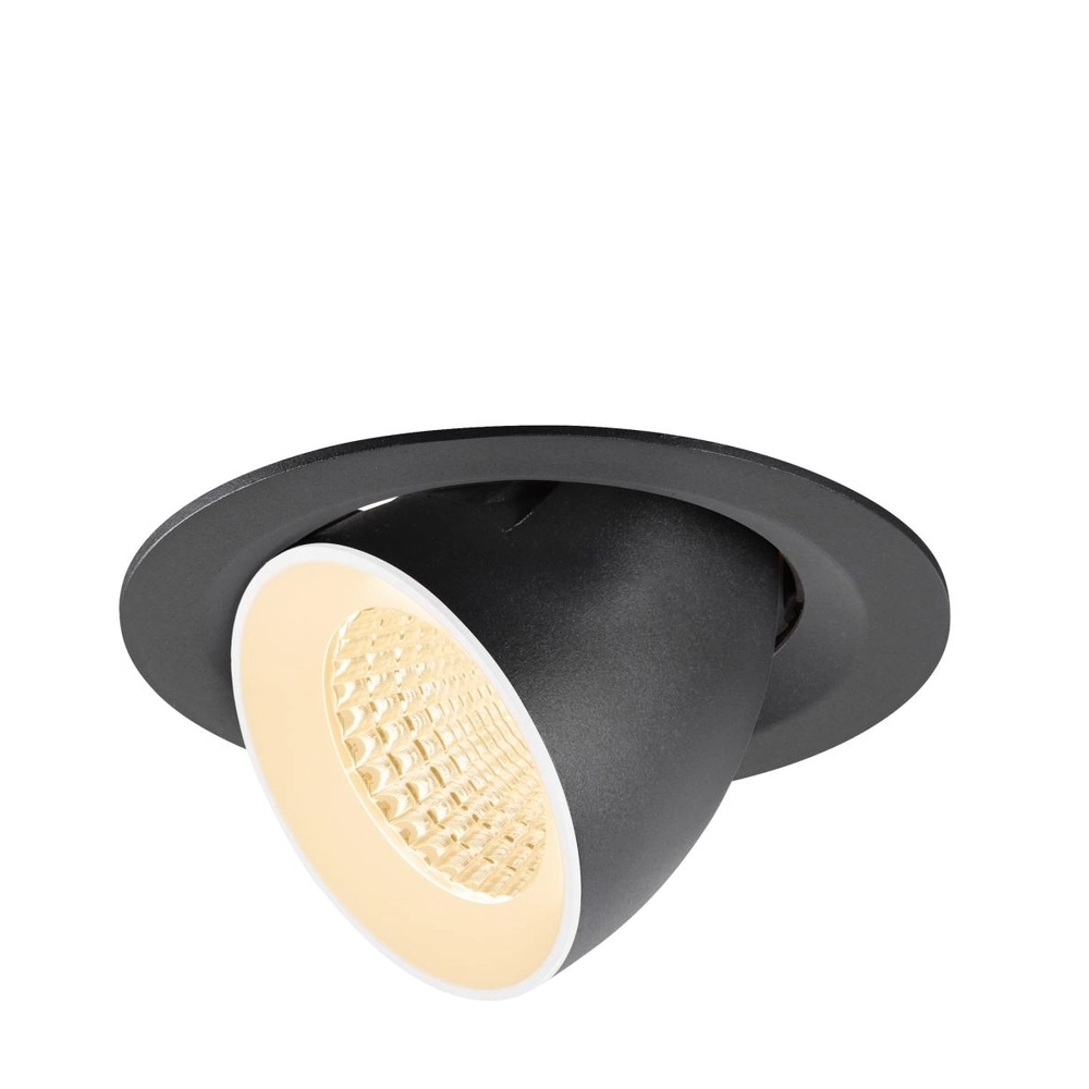 Einbau-Strahler Numinos Gimble M Schwarz/Weiß 2700K - 55gr SLV 4024163312066