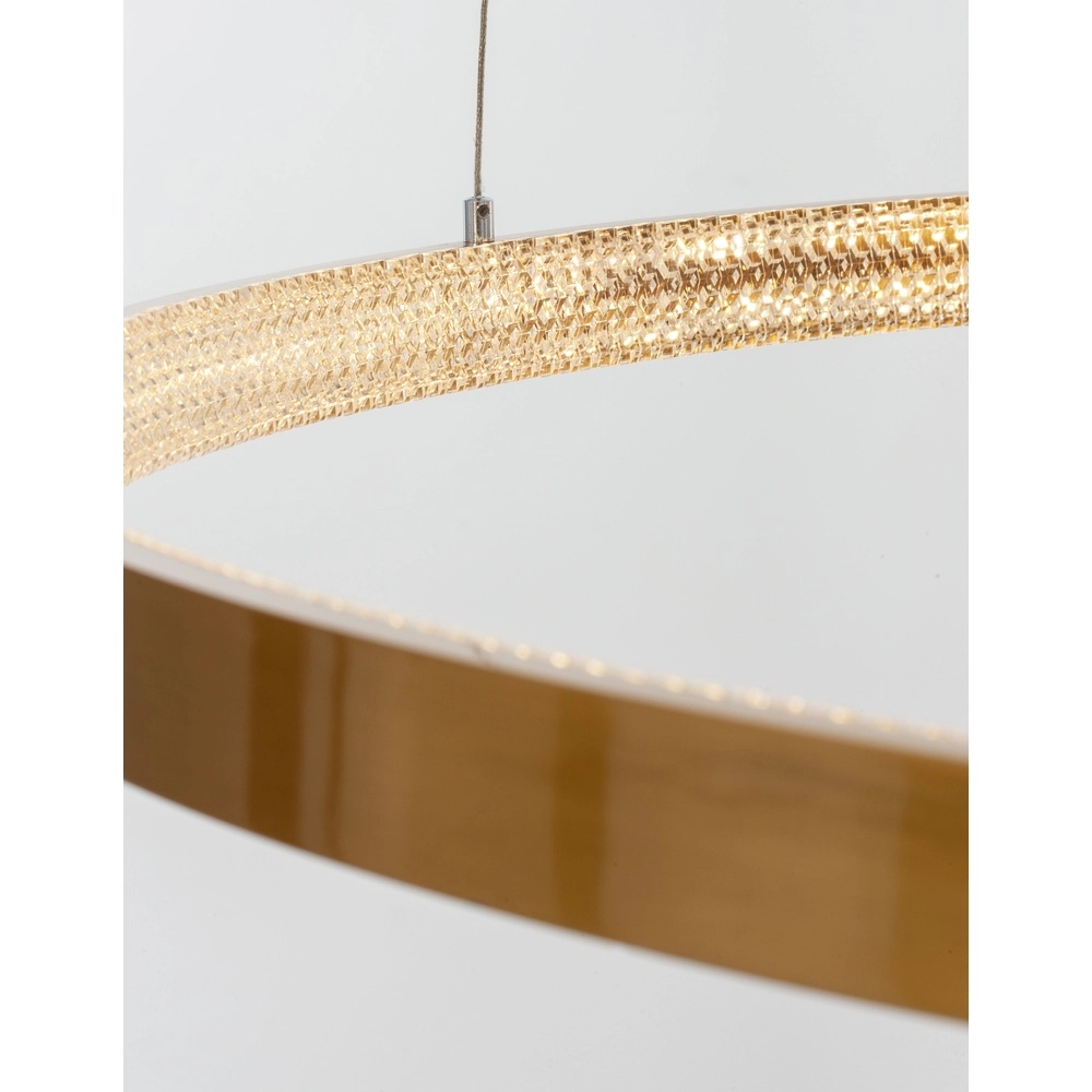 Pendelleuchte Preston gold Ø 100cm Lyora 5212017424099