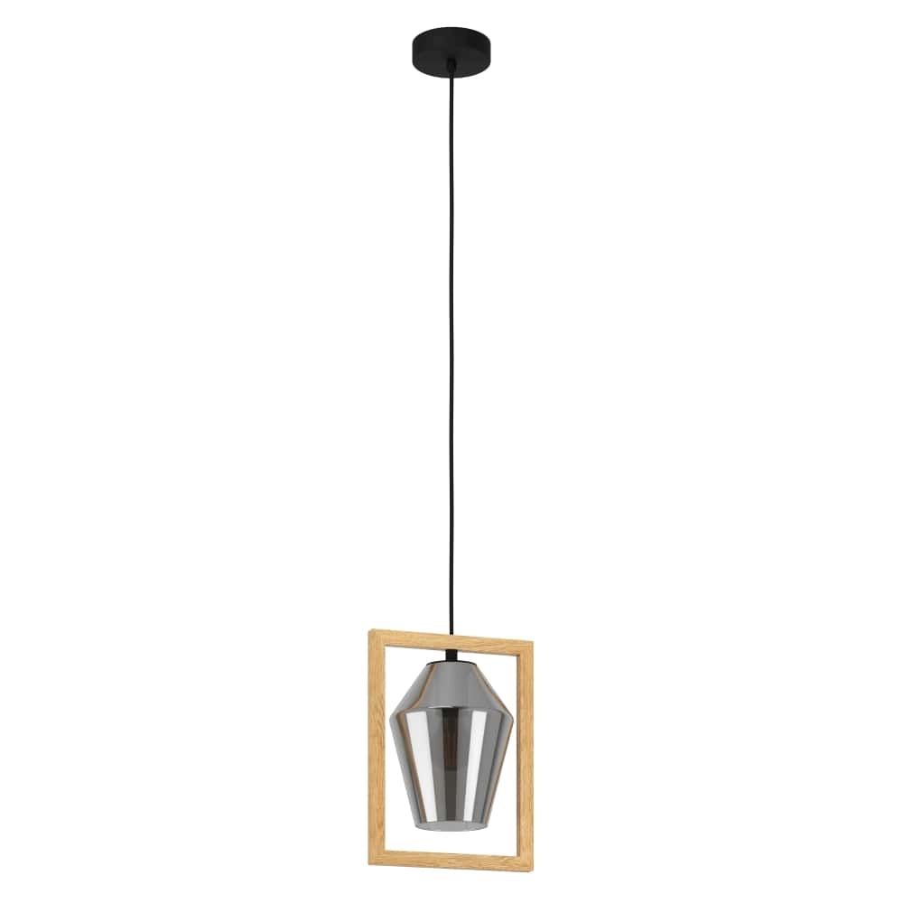 Hängelampe aus Holz Viglioni