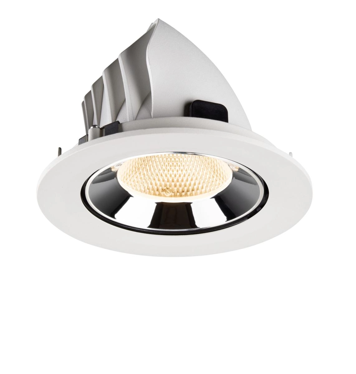 Einbau-Strahler Numinos Gimble L Weiß/Chrom 2700K - 20gr SLV 4024163310406