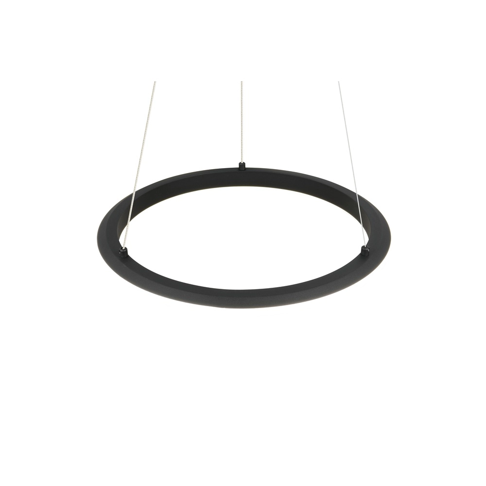 Pendelleuchte Amador schwarz Ø 45cm Trio 4017807656626