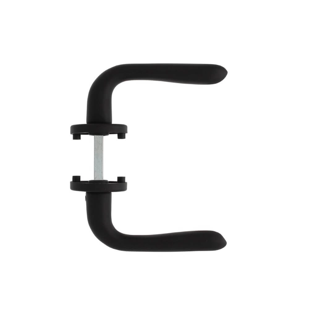 Türklinke Merredin aluminium schwarz Ø 5cm Intersteel 8714186505236