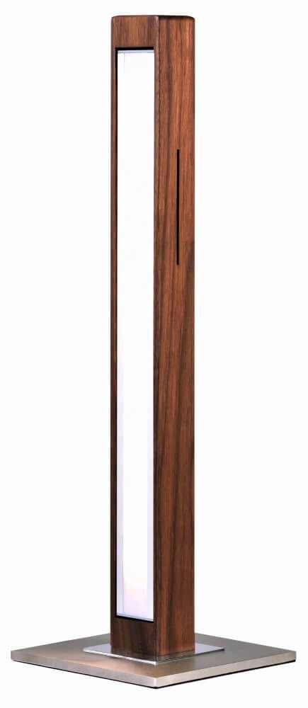 Tischleuchte LED Leonora 51 cm - Walnuss geölt