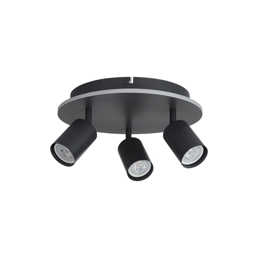 Deckenlampe San Diego 3-flammig schwarz Searchlight 5053423302089