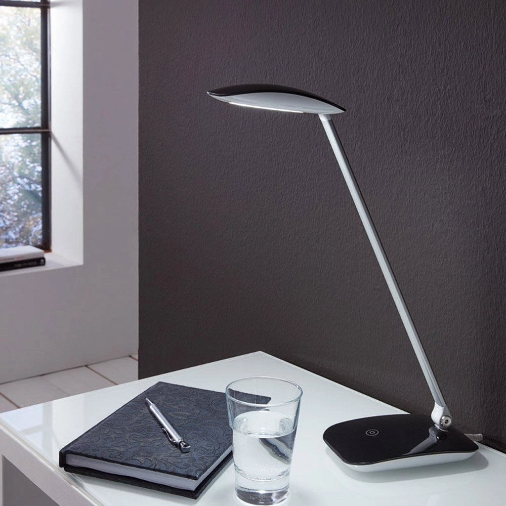 LED Tischlampe Cajero Schwarz Eglo 9002759956967