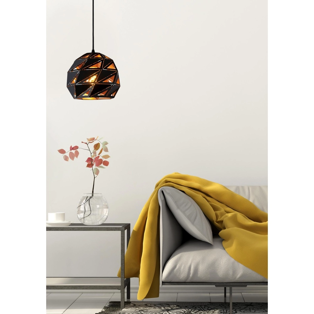 Design-Pendellampe Malunga Schwarz Lucide 5411212210951
