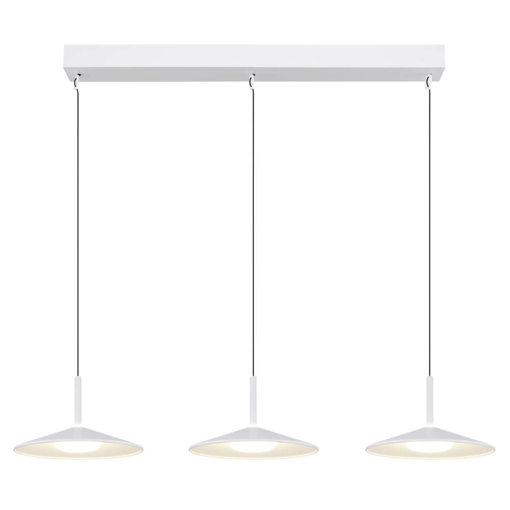 Design-Pendelleuchte Lampone 3-flammig weiß Globo 9007371474806