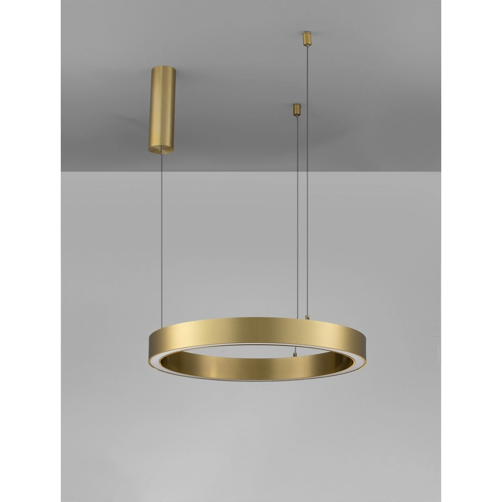 Design-Pendelleuchte Sting gold Ø 60cm Lyora 5212017437396