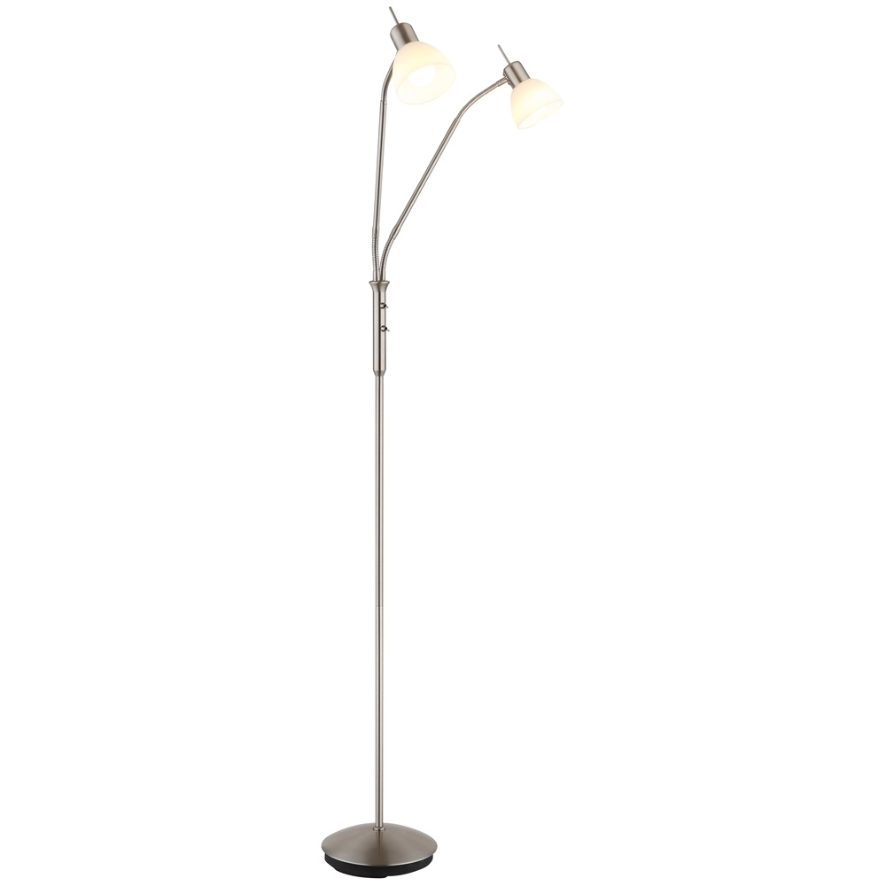 Leselampe 2-Lampen Malte Nickel