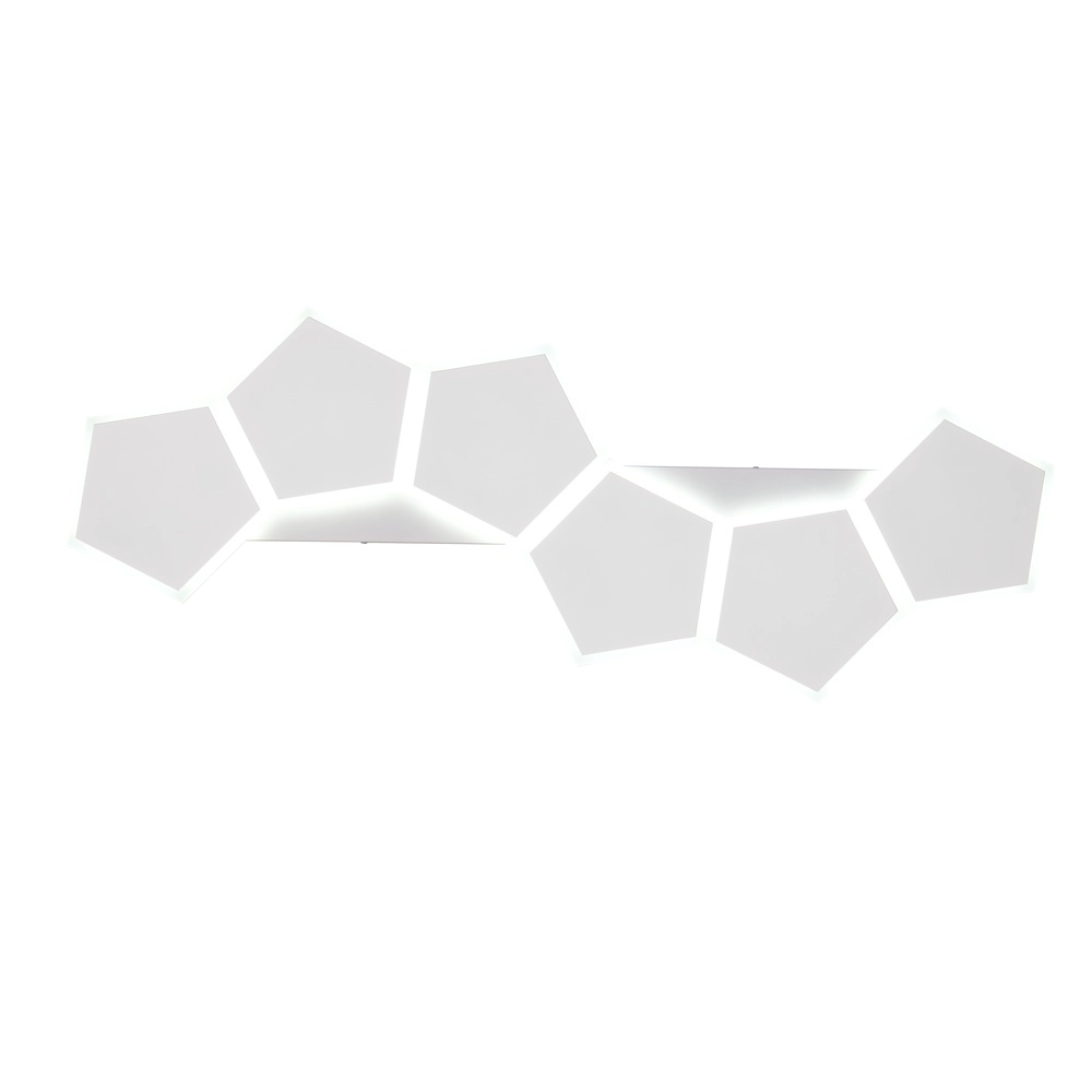 Einzigartige Deckenlampe Zaya M weiß Trio 4017807682991