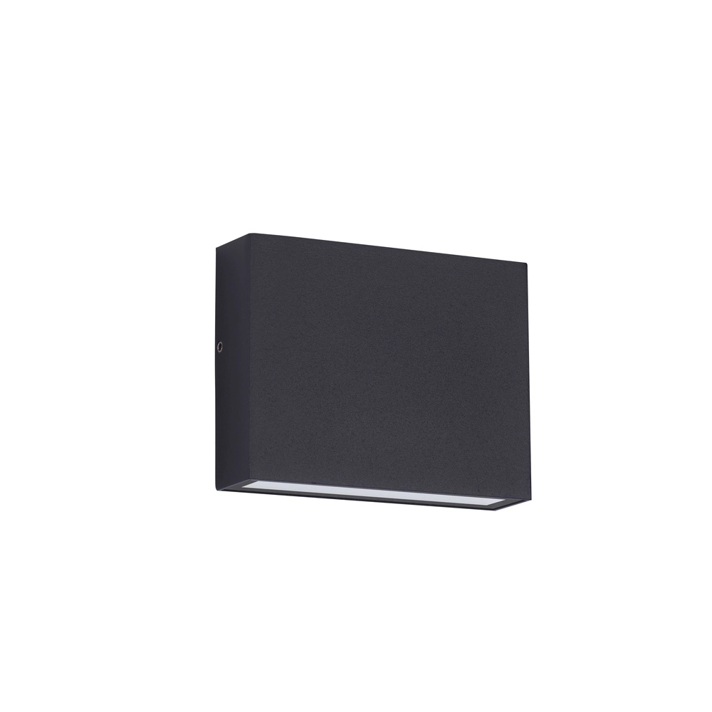 Schlanker Wandstrahler Tick Downlighter Schwarz Lyora 5212017453617