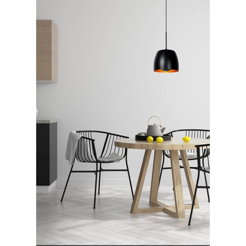 Pendellampe Nolan Ø 24 cm schwarz Lucide 5411212302878