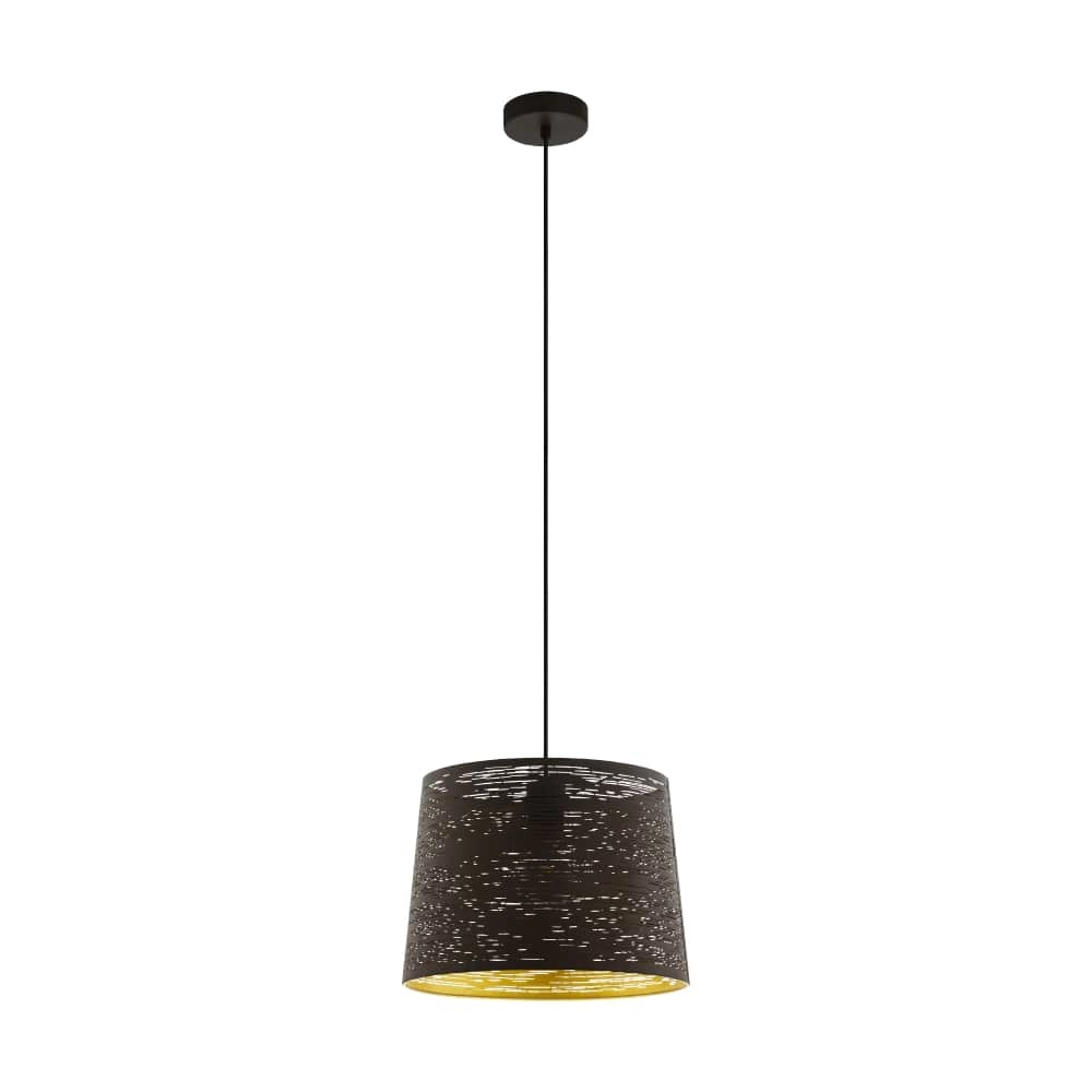 Mokka-Hängelampe Segezia Ø 35cm Eglo 9002759994396