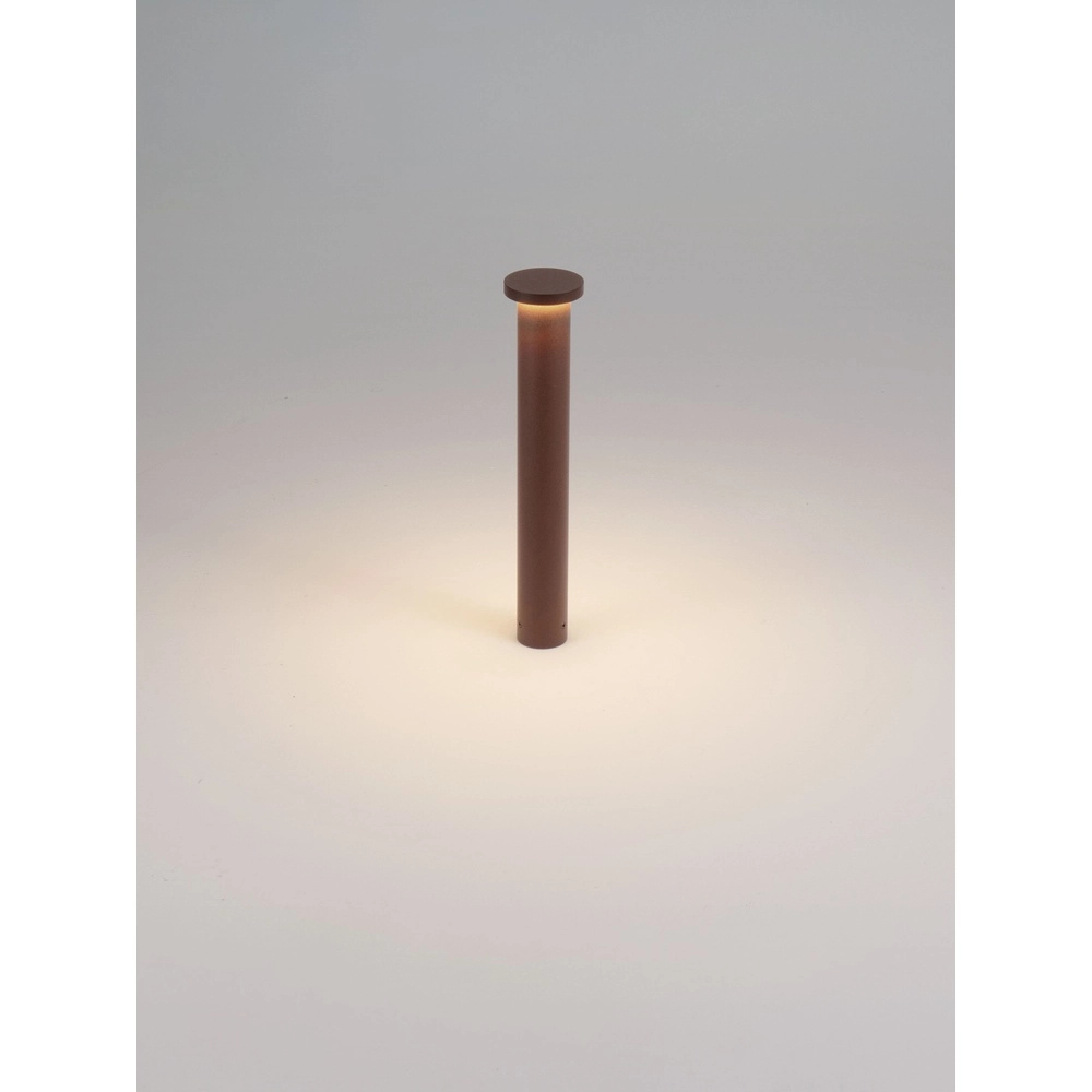 Moderne Wegbeleuchtung Bast rostbraun 45 cm – 2700.000 km Lyora 5212017497659