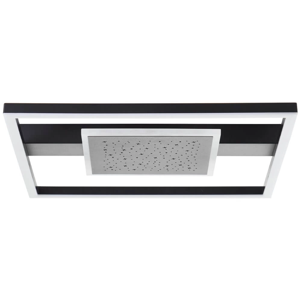 Quadratische Deckenleuchte Reno Design 37 x 37 cm Brilliant 4004353428371