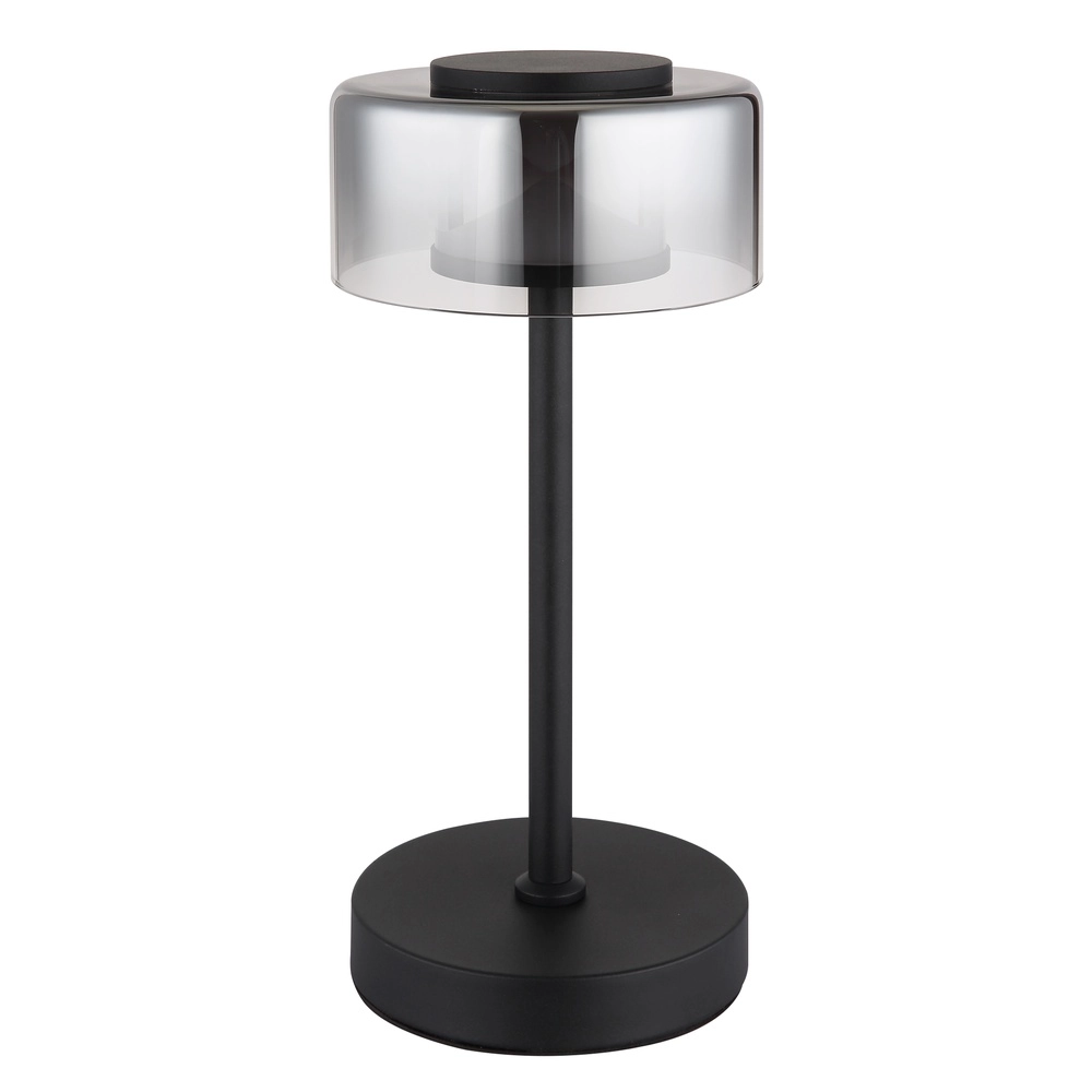 Design-Tischlampe Belinda Schwarz Globo 9007371528301