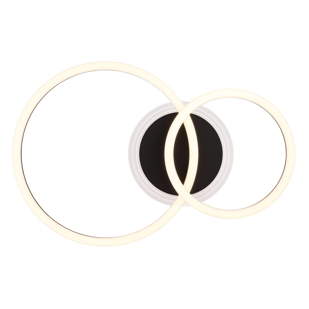 Schwarze Deckenlampe Loretta Konstruktion Globo 9007371481293