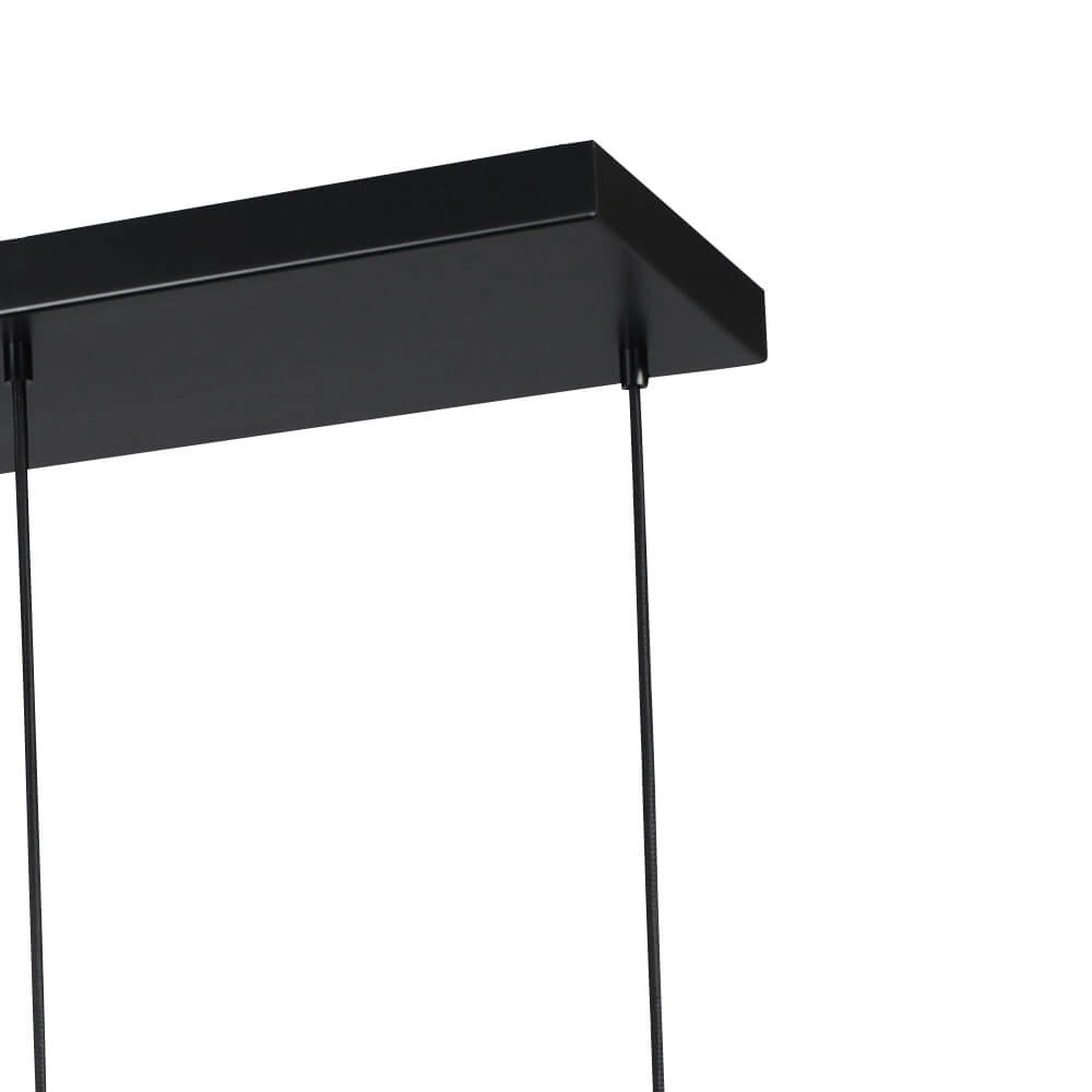 Hängelampe Lazise 4x Ø 25cm und 2x GU10 schwarz Masterlight 8718121303529