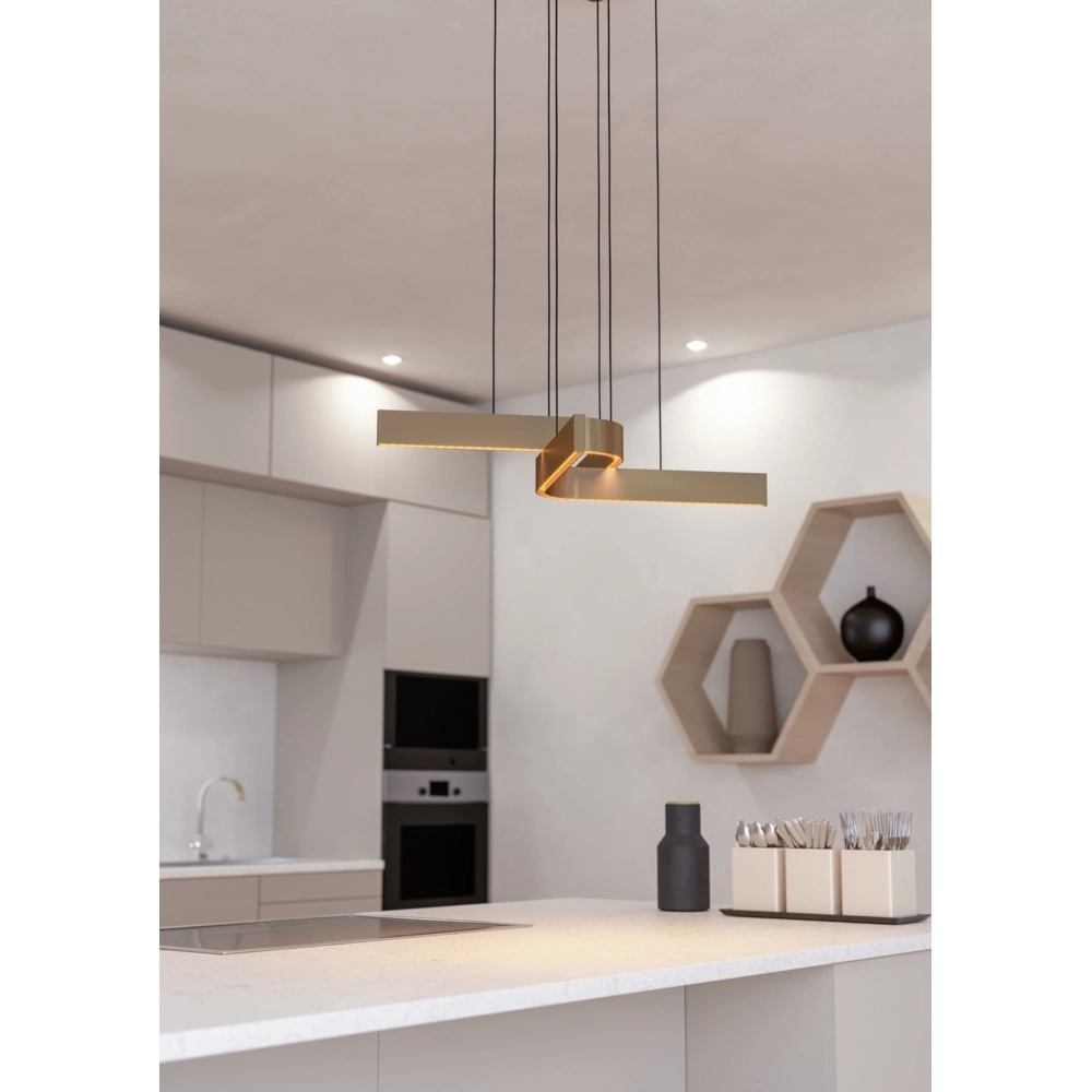 Design-Pendelleuchte Folcino-Z Kupfer Bronze Eglo 9008606360284