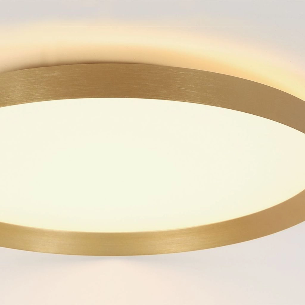 Moderne Deckenbeleuchtung Flady gold Ø30cm Steinhauer 8712746180985