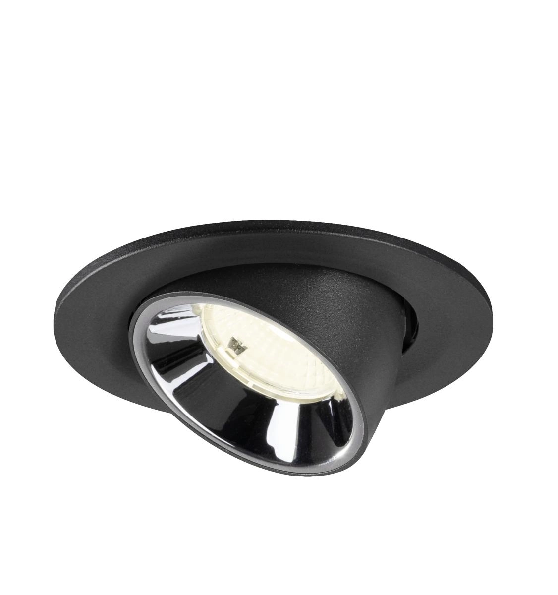 Einbau-Strahler Numinos Gimble S schwarz/chrom 4000K - 55gr SLV 4024163313315