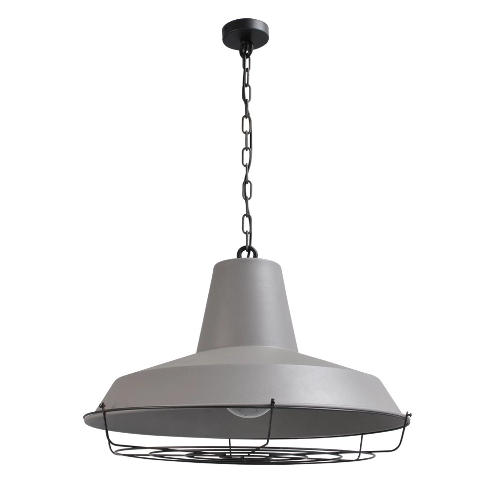 Pendelleuchte Prato XXL 67 Grid weiß mit schwarz