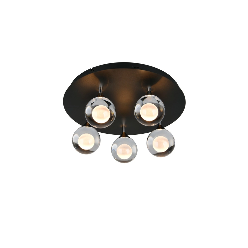 Moderne Deckenlampe Calista 5-Licht Chrom