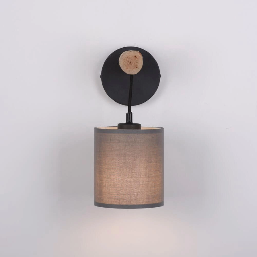 Ländliche Wandlampe Green Tribu Taupe Just Light 4043689995157