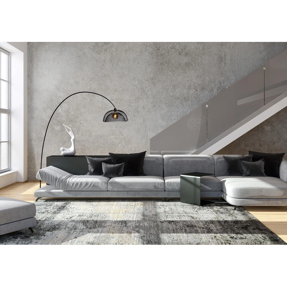 Mesh-Bogenlampe Mesh Schwarz Lucide 5411212302519