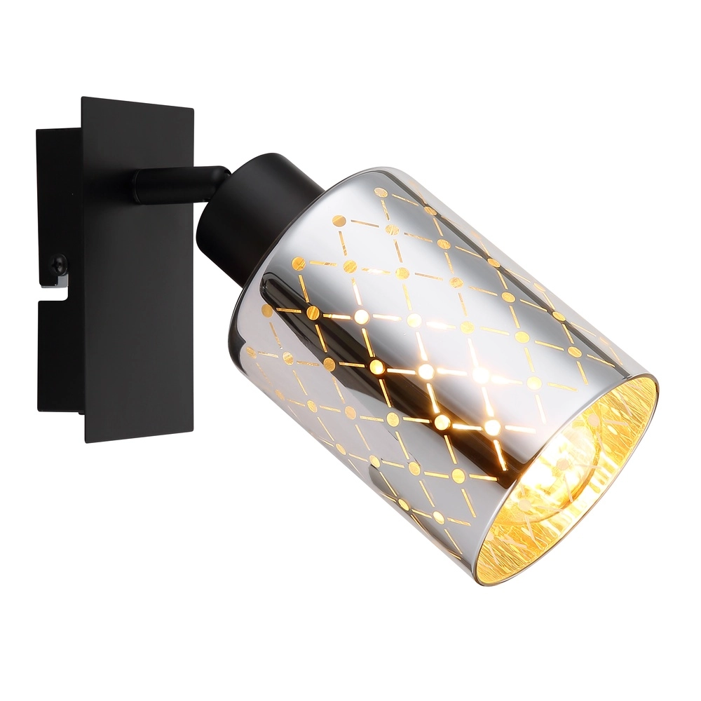 Design-Wandlampe Alonso Schwarz