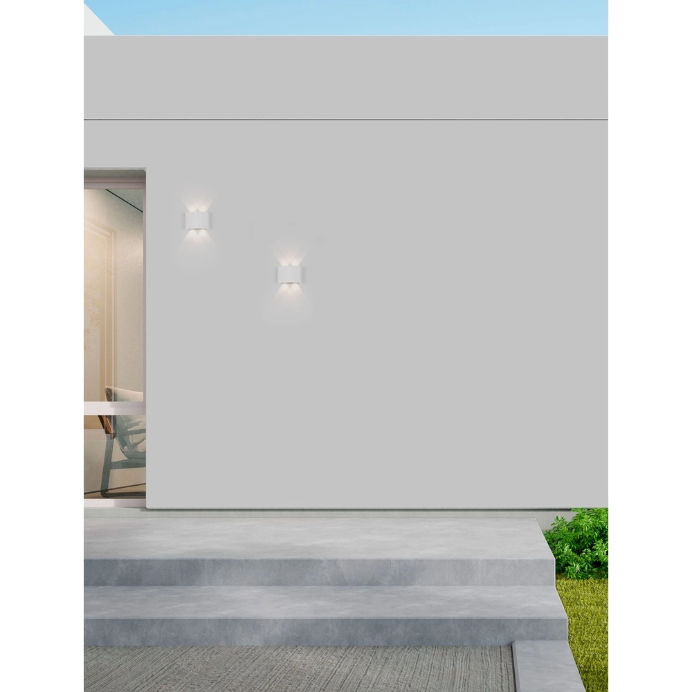 Ovale Wandleuchte Duomo weiß Lyora 5212017481658