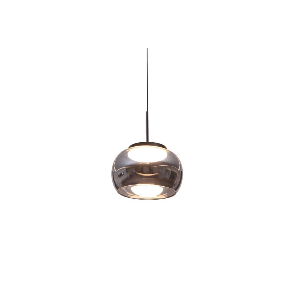 Design-Pendelleuchte Bounto mit Rauchglas Lyora 4255805301159