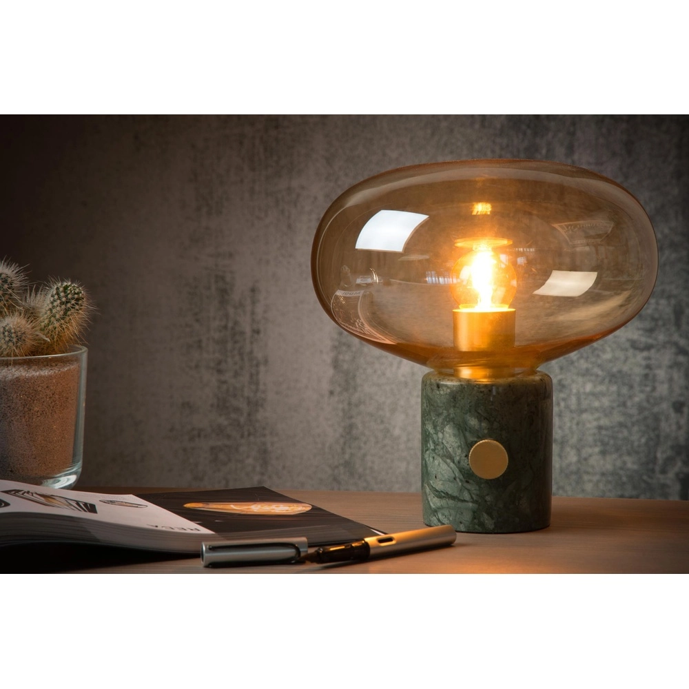 Design-Tischlampe Charlize Ø 23 cm grün Lucide 5411212030993