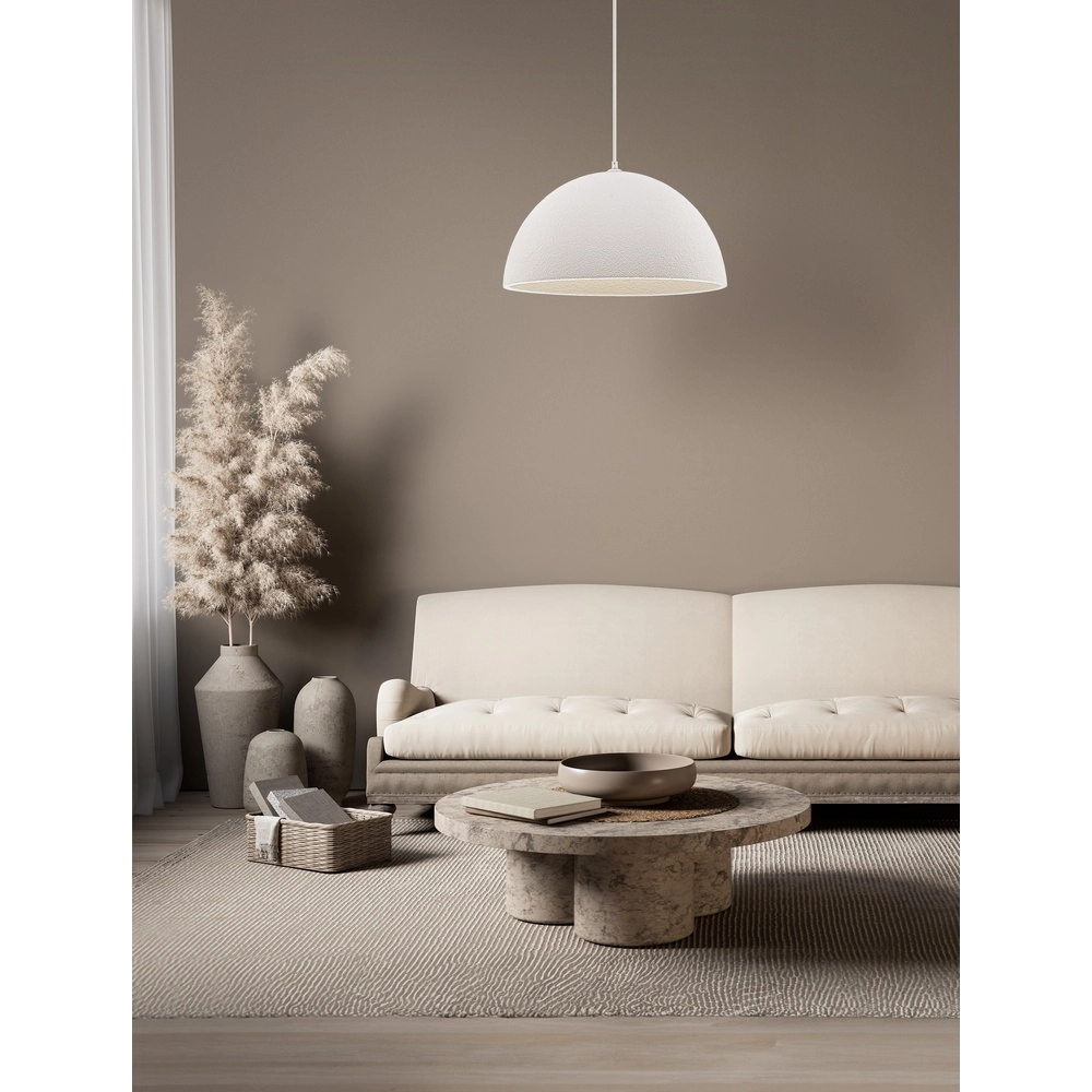 Pendelleuchte Starla weiß Ø 50cm Lyora 5212017460837