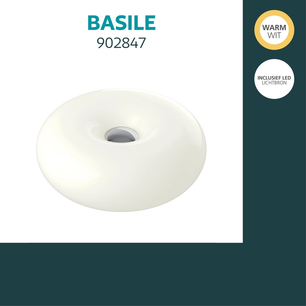 Design-Tischlampe Basile Weiß Eglo 9008606404834