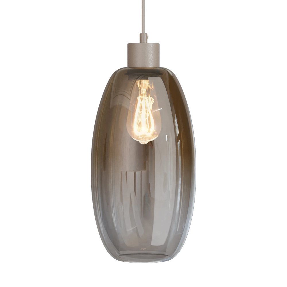 Glas-Pendellampe Olive Ø 18,5 cm – Sand Masterlight 8718121393803