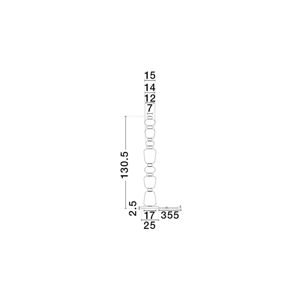 Stehlampe Palo Mehrere Farben Lyora 5212017483799