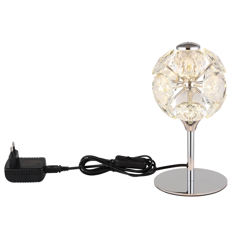 Tischlampe Virina Chrom Globo 9007371475261