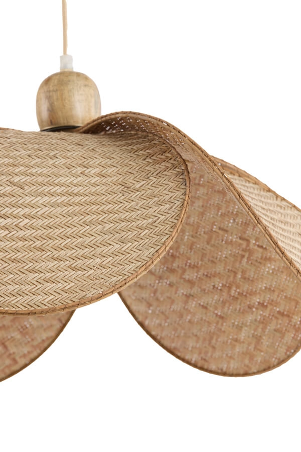 Pendelleuchte Lavrio braun Ø 48cm Light & Living 8717807743116