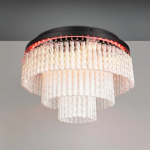 Design-Deckenlampe Vono Schwarz Trio 4017807682236
