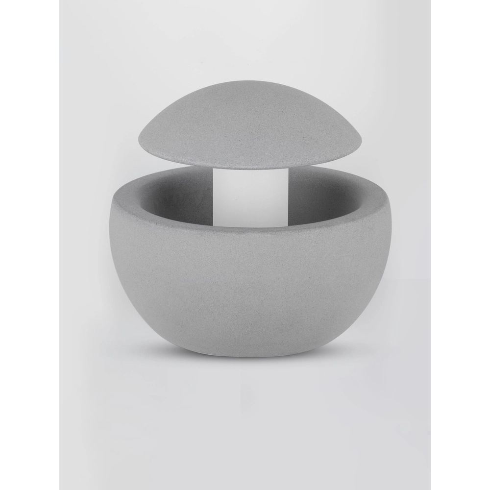 Design-Gartenleuchte Minor Beton grau Lyora 5212017454454