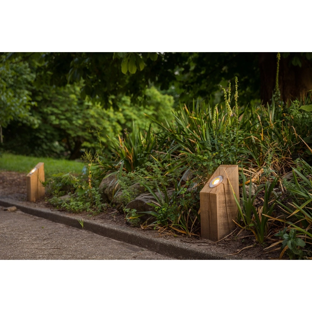 Holz-Uplighter Sotto Rustikale Kastanie – 40 cm – 2700.000 km Timberlab 8716803514171