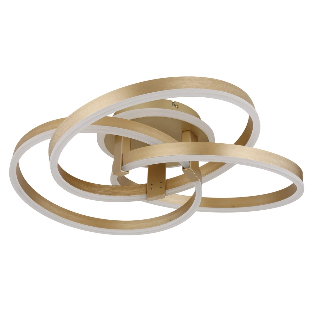 Goldene Deckenlampe Herwig Konstruktion Globo 9007371446452
