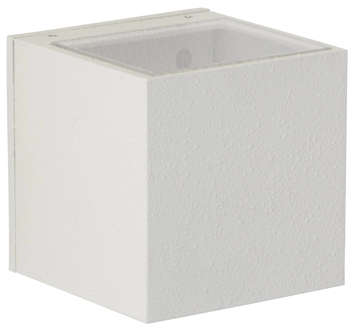 Quadratische LED-Wandleuchte Rhain 10,5 cm - weiß Albert 4007235823721