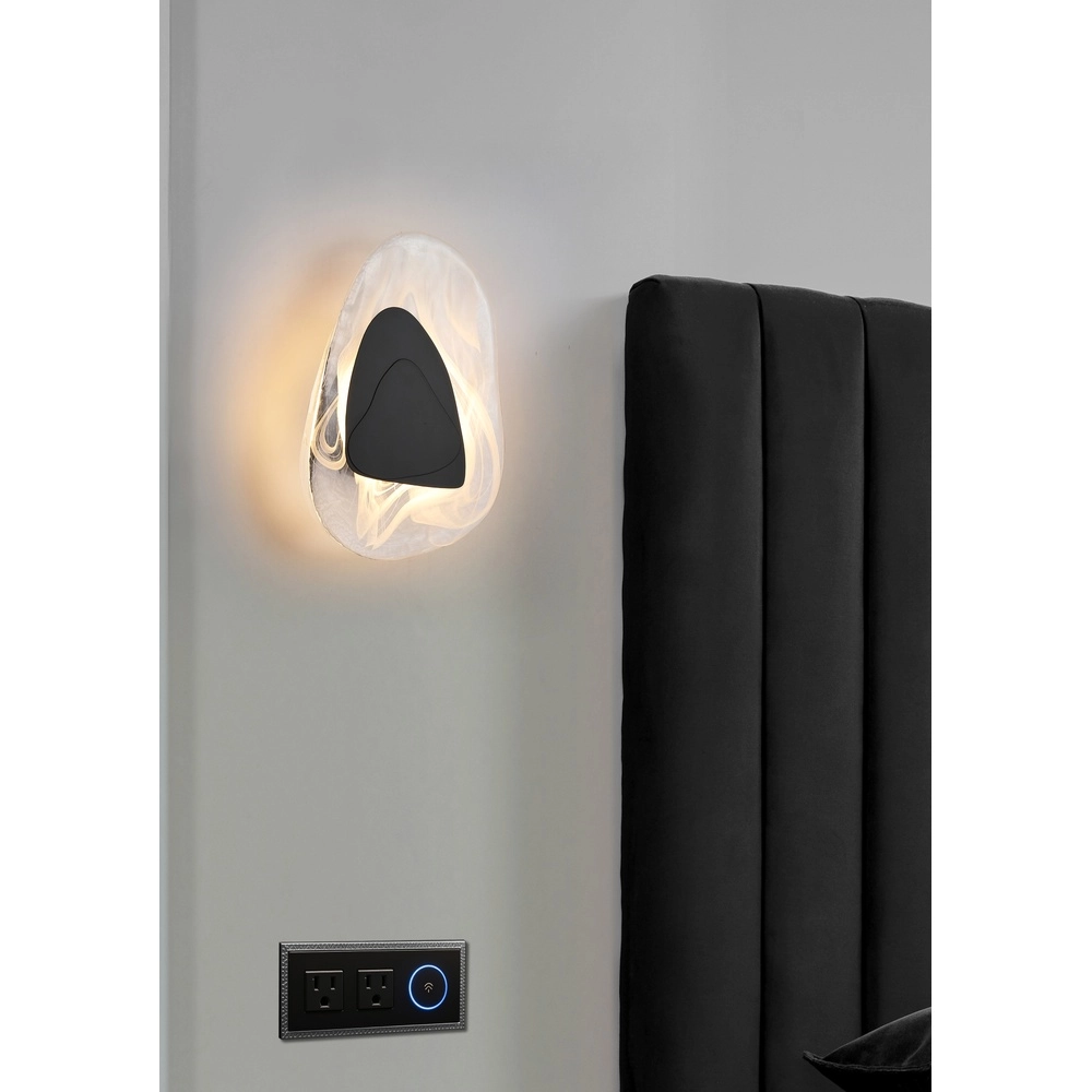 Wandleuchte Destiny schwarz Searchlight 5053423298207