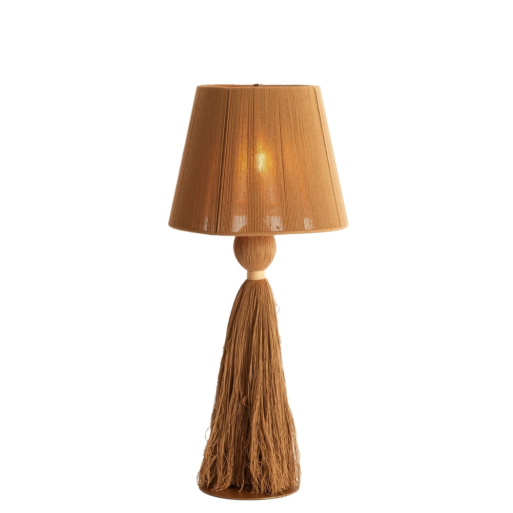 Tischlampe Espino Ø 31 cm – ocker-Gelb Light & Living 8717807808792